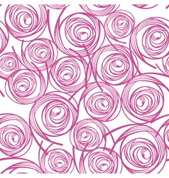 Decorative seamless pattern vector image