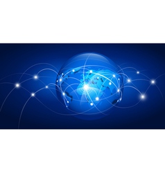 World map vector image