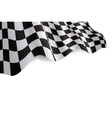 Checkered flag vector image
