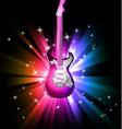 Electric guitar vector image