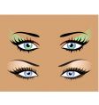 Eyes vector image