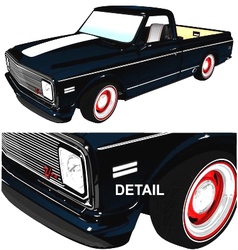Pickup vector image