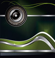 Camera lens background vector image