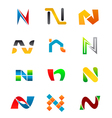 Alphabet symbols vector image