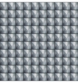 Abstract metallic texture wit metal pins vector image