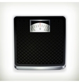 Bathroom scale vector image