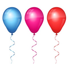 Colorful balloons vector image