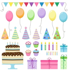 Birthday party Birthday party vector image