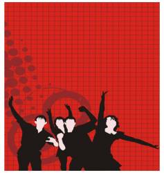 Youth party vector image