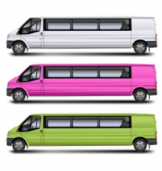 Limousine vector image