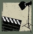 Film background vector image