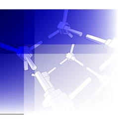 Sketch of an abstract architecture vector image