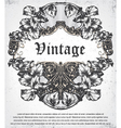 Vintage emblem vector image