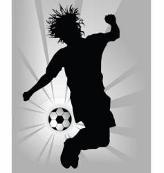 Soccer player Soccer player vector image