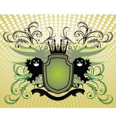 Heraldry shield vector image