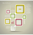Modern background vector image