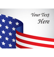 Usa banner with copy space vector image