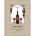 Wine stone vector image