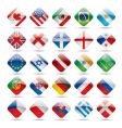 World flag icons vector image