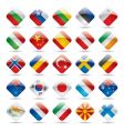World flag icons vector image