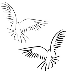 Peace dove concept vector image