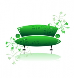 Furniture vector image