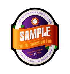 Graphic design element vector image