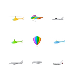 Set of transport icons vector image