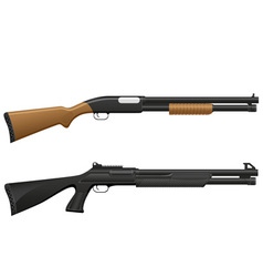 Shotgun 06 vector image