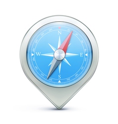 Compass vector image