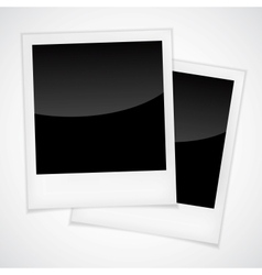 Polaroid photo frame vector image