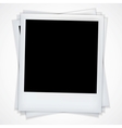 Polaroid photo frame vector image