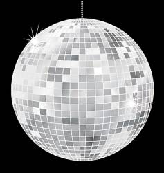 Simple disco ball vector image