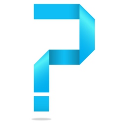 Problem help question mark vector image