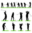 Golf vector image