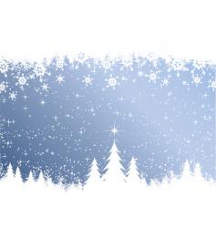 Christmas background vector image