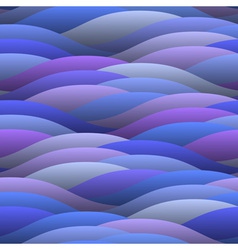 Blue abstract waves vector image