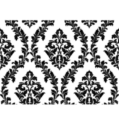 Damask seamless pattern vector image