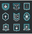 Sport emblems vector image