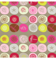 Floral seamless pattern vector image