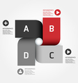 Modern Design template can be used for infograph vector image