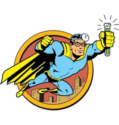 Retro Classic Super Doctor Retro Classic Super Doctor vector image