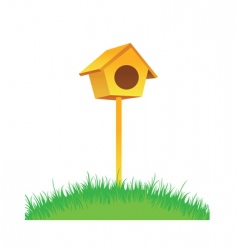 Birdhouse vector image