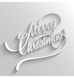 Merry Christmas lettering Greeting Card Merry Christmas lettering Greeting Card vector image