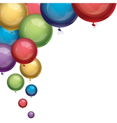 Balloons vector image