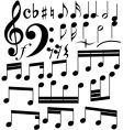 Notes set vector image
