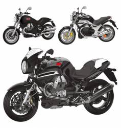 Italian motorcycles vector image