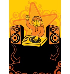 Party poster vector image