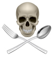 Human Skull vector image