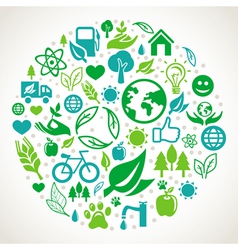 Ecology concept vector image